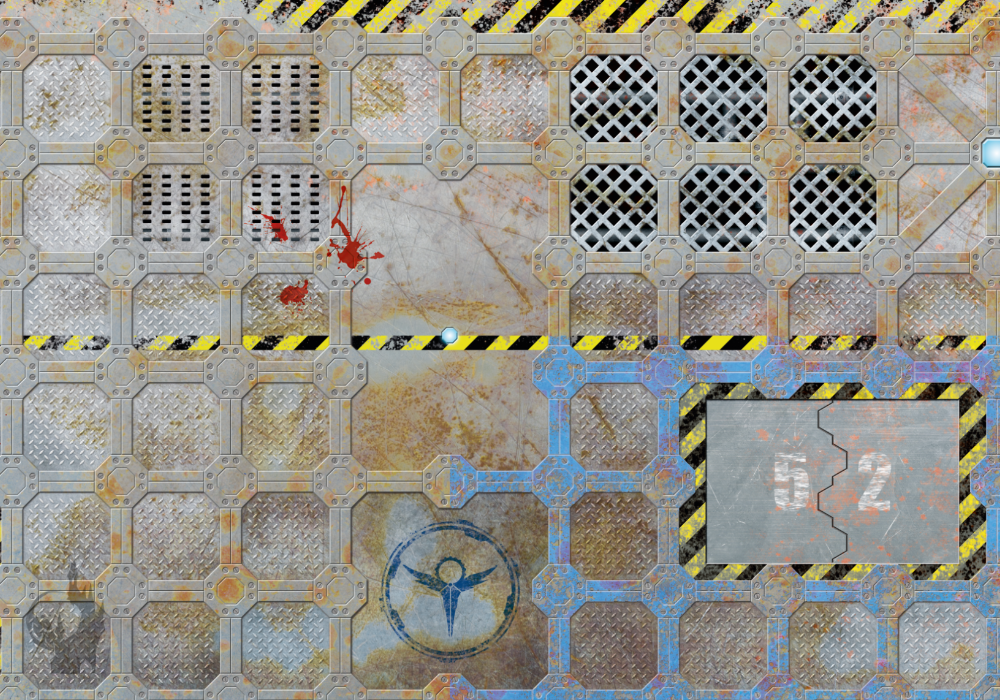 Spielmatte (Platform 52) (2x2, Neopren)