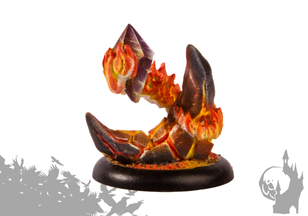 Manakristalle „Feuer“