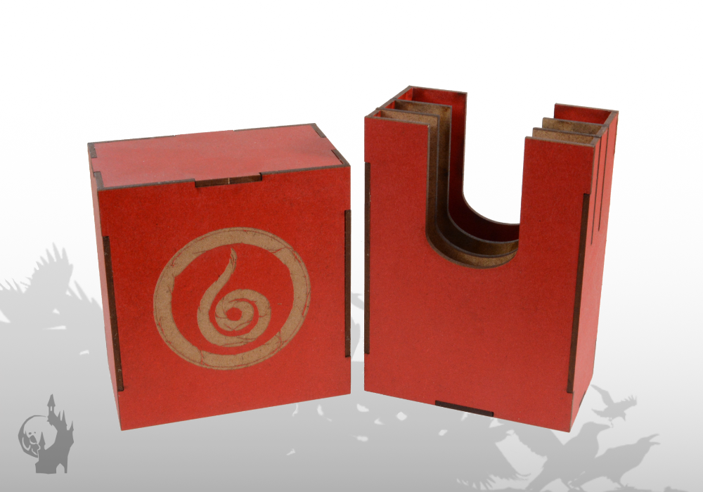 MDF Kartenbox