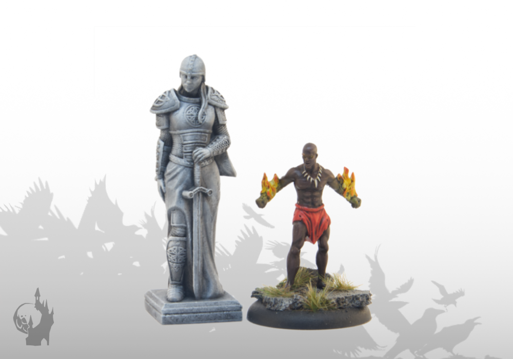 Statue "Kriegerin"