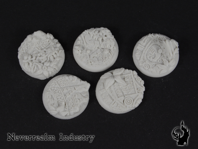 30mm Bases "Dschungel"