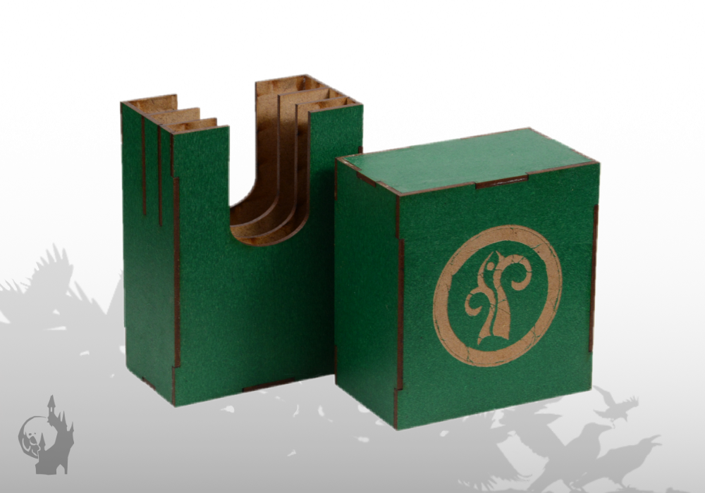 MDF Kartenbox