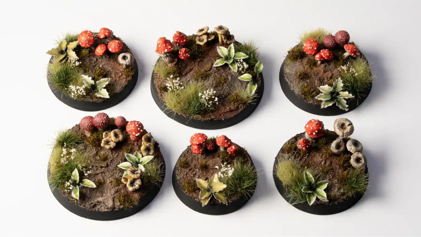 Basing Bits - Forest Mushrooms