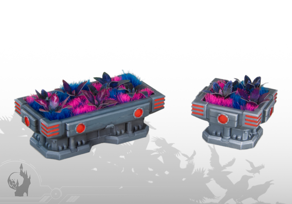 Laser Plants - Alien Rosette
