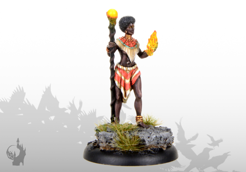Flammenpriesterin