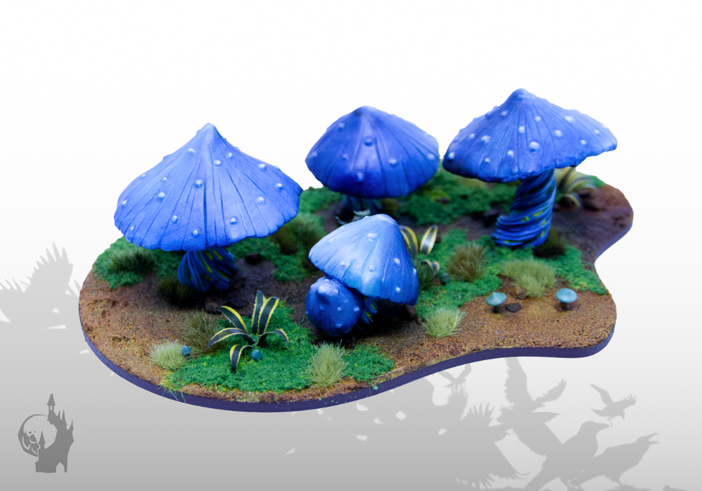 Giant mushrooms