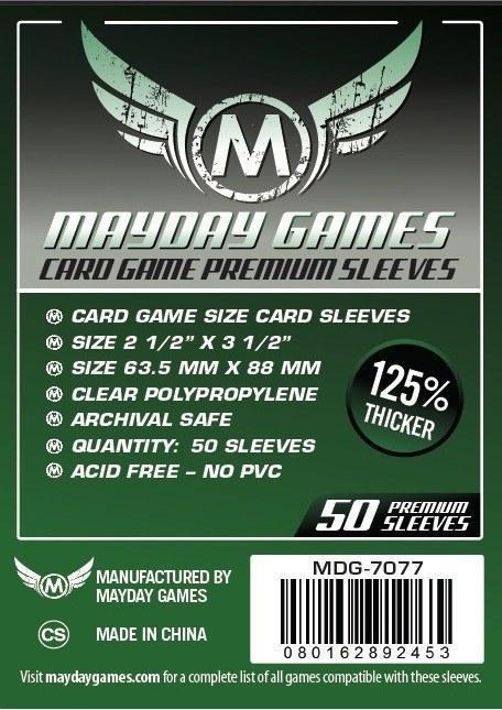 Premium Card Game Sleeves (50pcs) 63,5x88