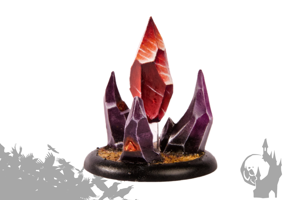 Manakristalle „Feuer“