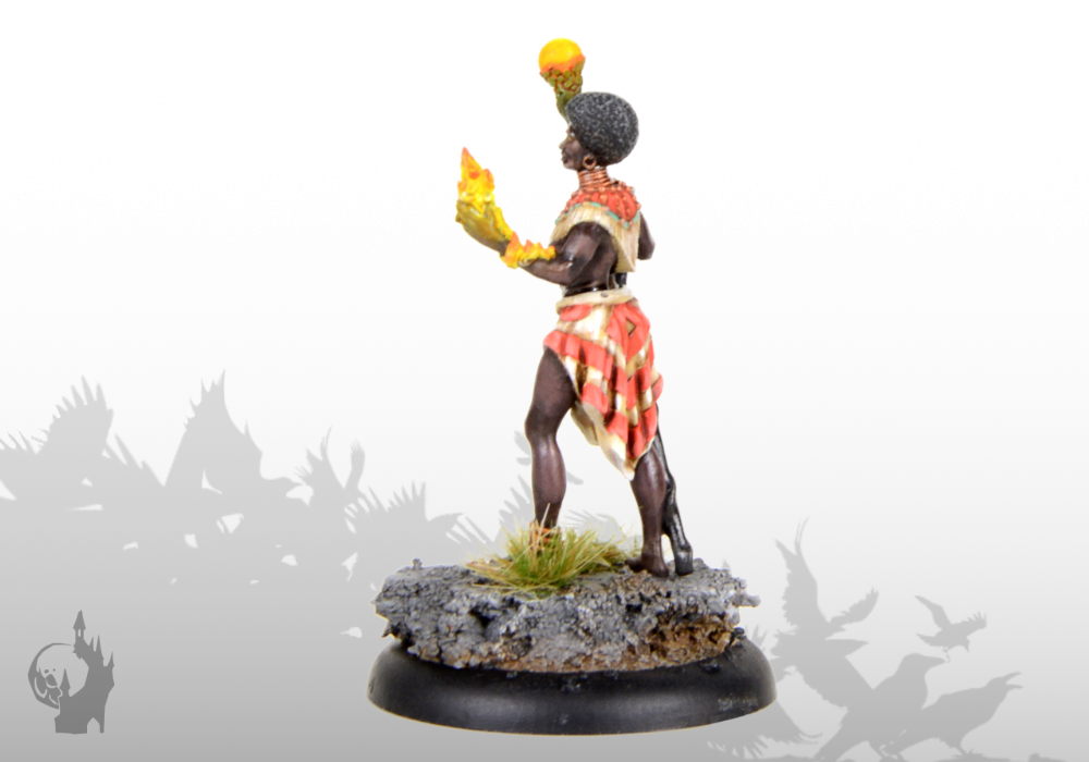 Flammenpriesterin