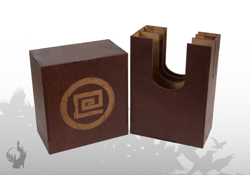 MDF Kartenbox