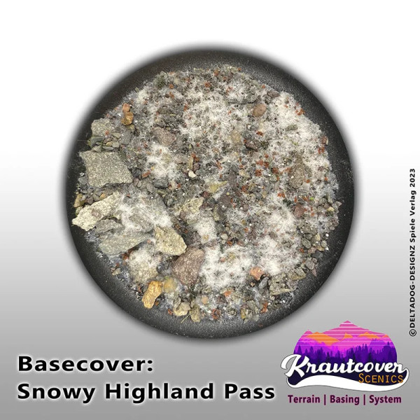 Snowy Highland Pass Basecover